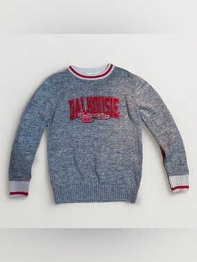 Dalhousie University Bruzer Crewneck Sweater – Large – 100% Cotton - Dal Halifax